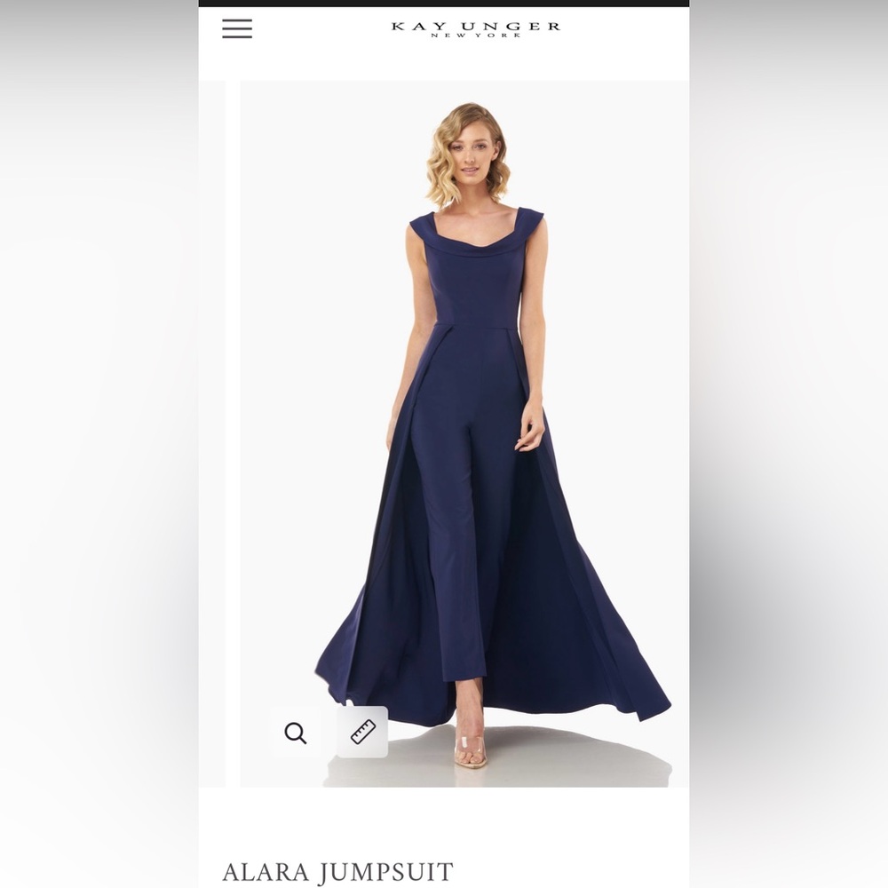Kay Unger New York, Alara Jumpsuit, Size 4
New without tags